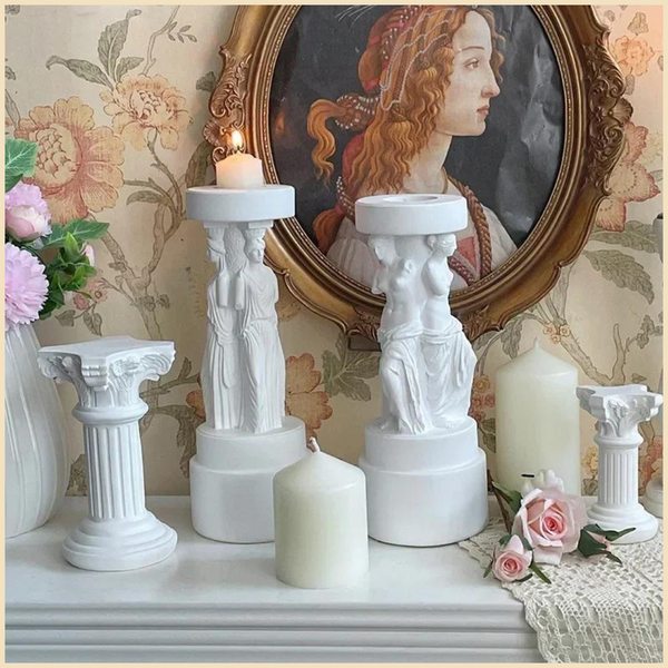 Greek and Roman Candle Holders