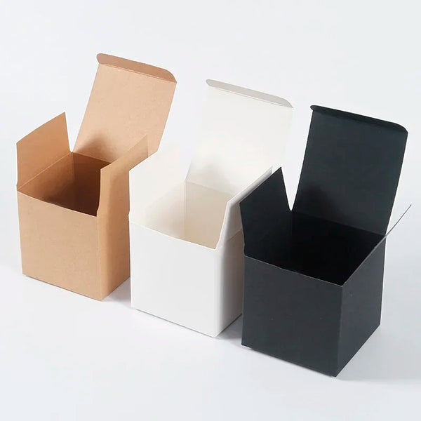 Square Kraft Gift Box 50pcs