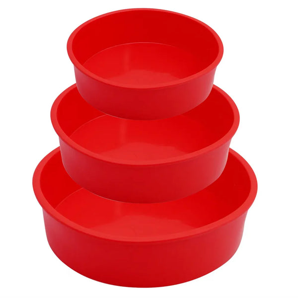 Round Silicone Candle Cake Mould